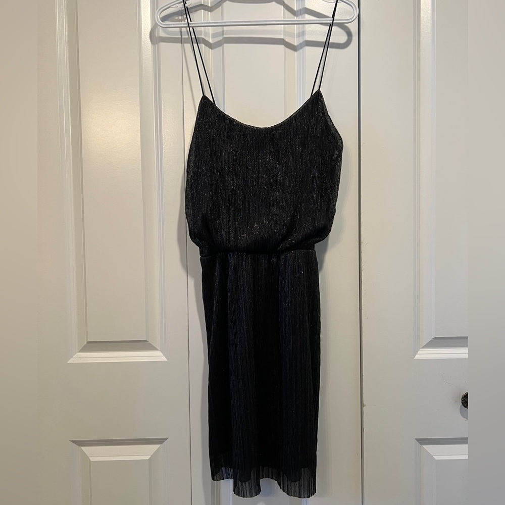 Chic Black Strapless Dress